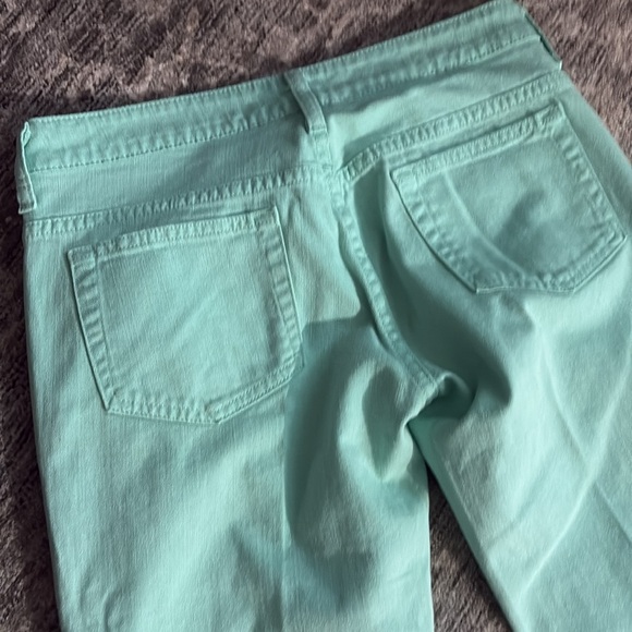 Garnet Hill Green Ankle straight jeans - size 6P - great condition - Picture 5 of 5
